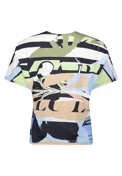 Betty Barclay Blue/Beige Top