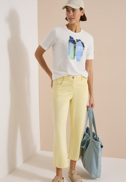 Cecil Print Motif T-Shirt