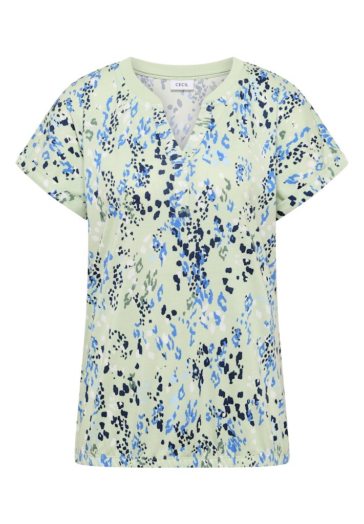 Cecil Minimal Rib Collar Tunic