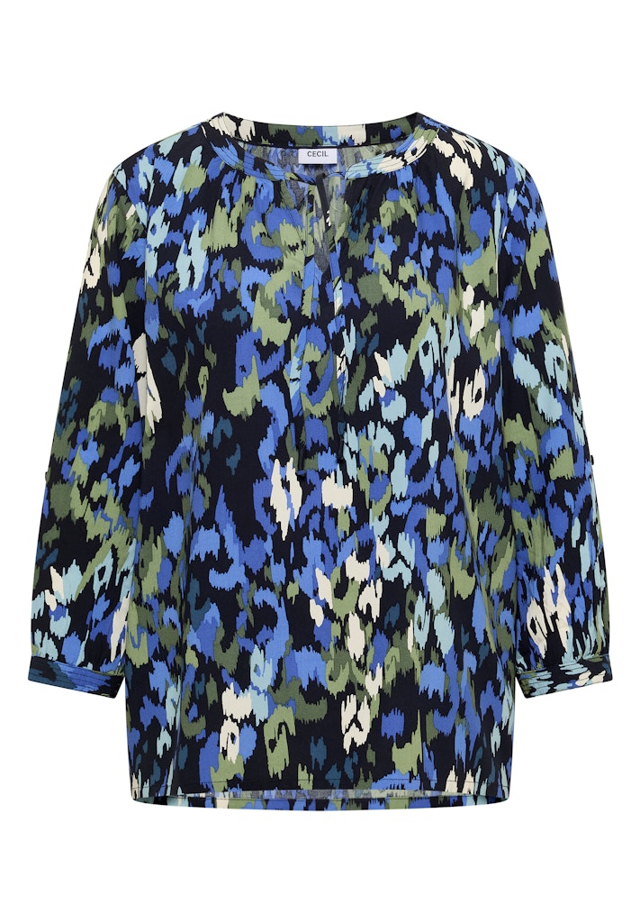 Cecil Blue Floral Top