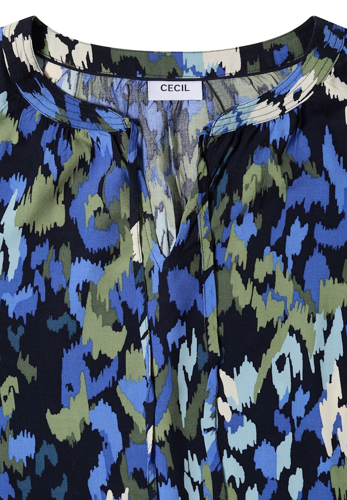 Cecil Blue Floral Top