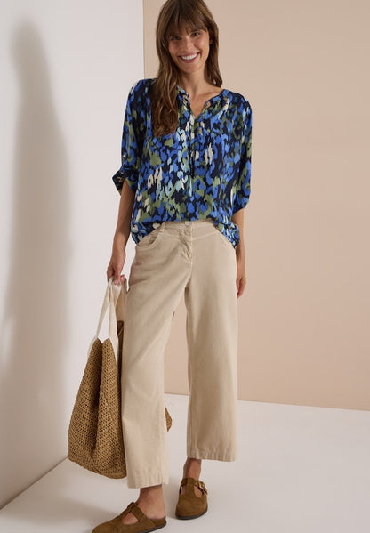Cecil Blue Floral Top