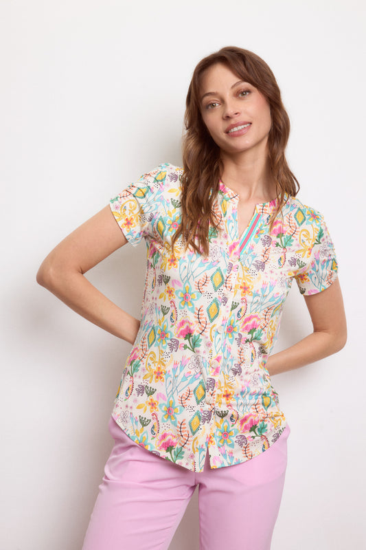Tinta Chios Floral Blouse