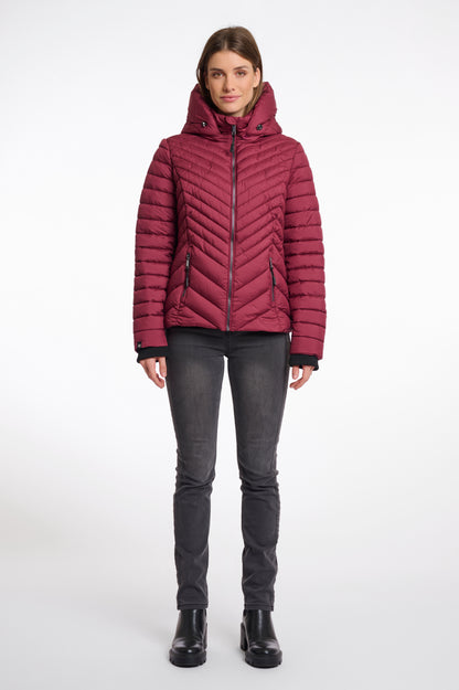 Sugar Plum Padded Short Jacket