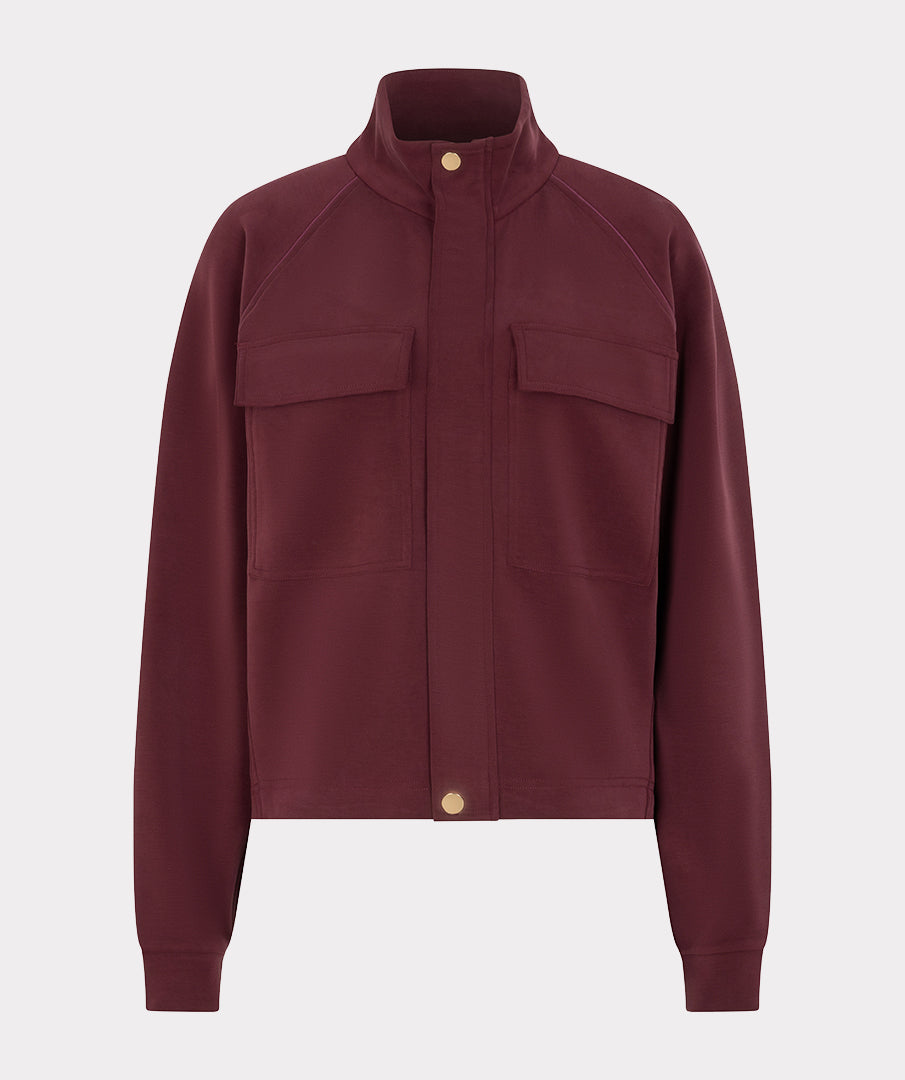 Esqualo Burgundy Jacket