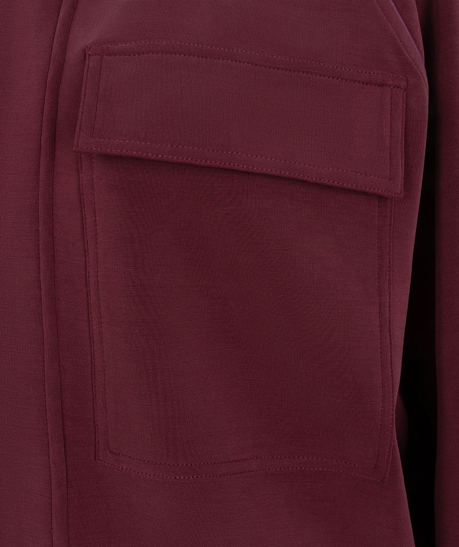 Esqualo Burgundy Jacket