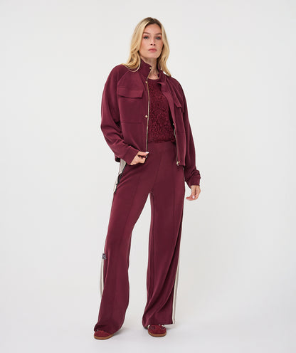 Esqualo Burgundy Jacket