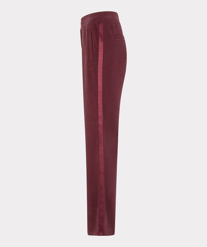 Esqualo Burgundy Casual Trousers