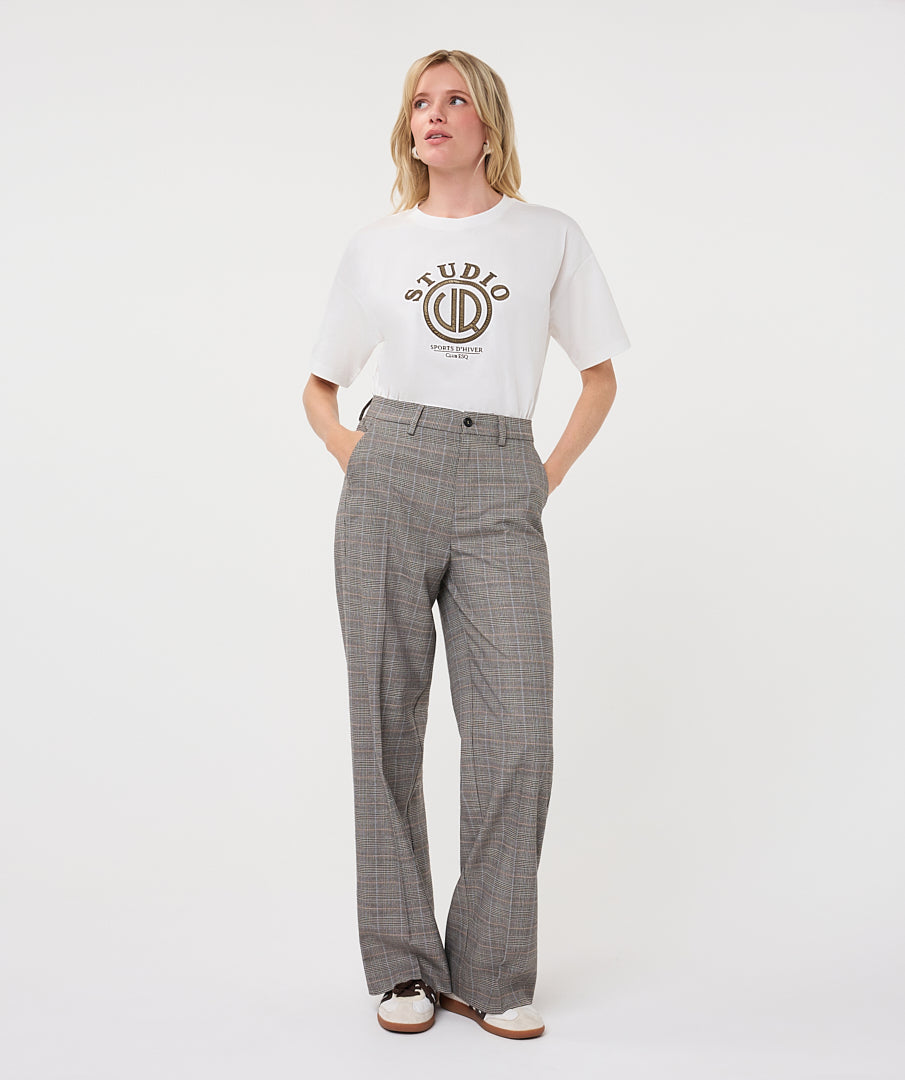 Esqualo Studio Esq Off White T-shirt