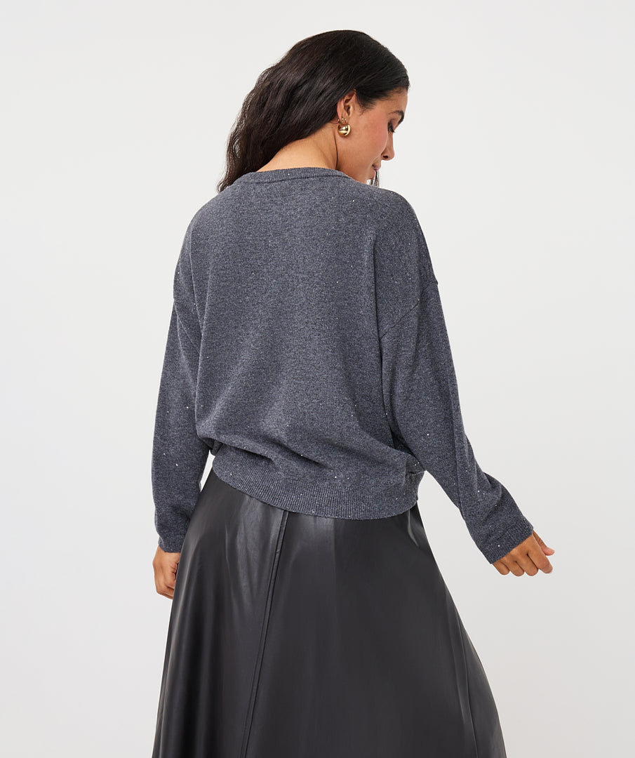 Esqualo Dark Grey Sweater