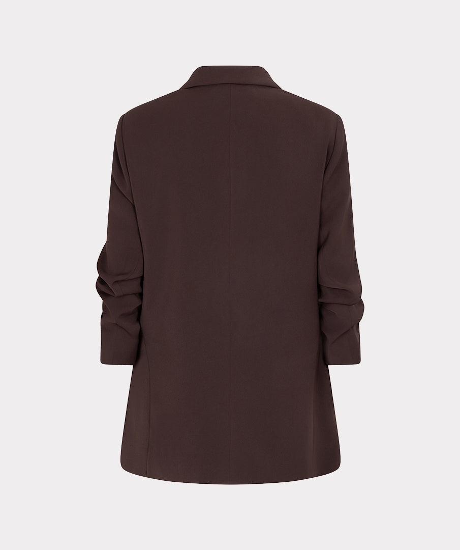 Esqualo Cacao 3/4 Sleeve Blazer