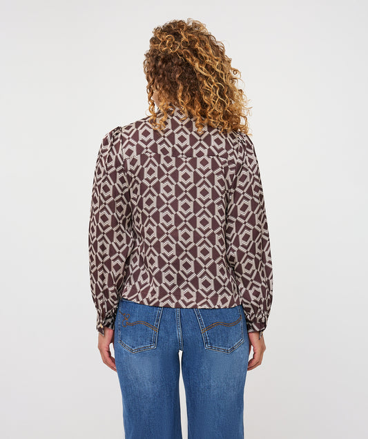 Esqualo Cacao Blouse
