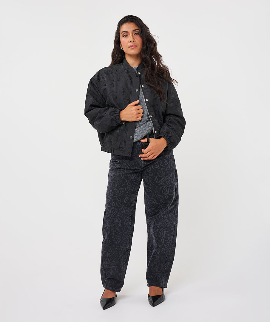 Esqualo Black Textured Jacket
