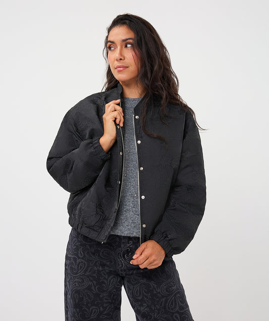 Esqualo Black Textured Jacket