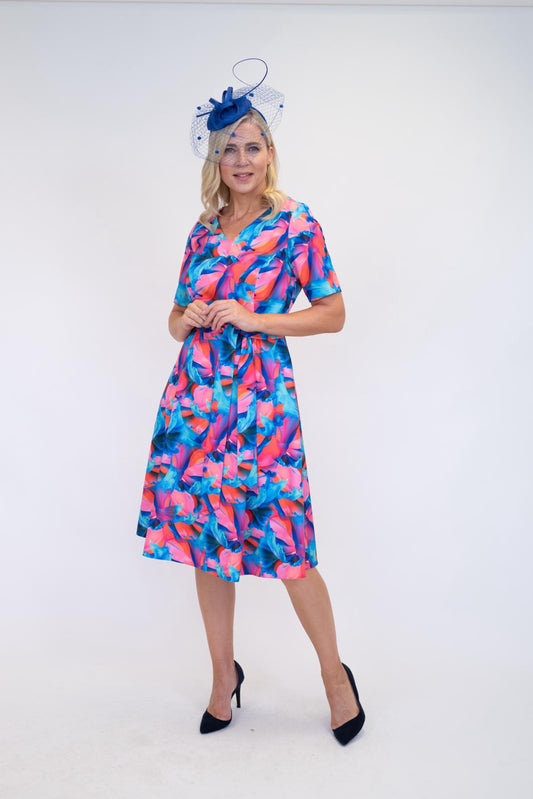Judy Multi Print Dress