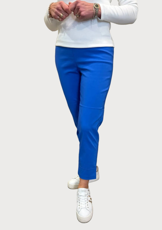 Robell Bella Marine Blue 7/8 Trousers
