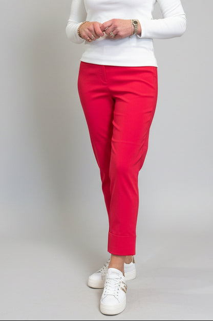 Robell Bella Raspberry 7/8 Trousers