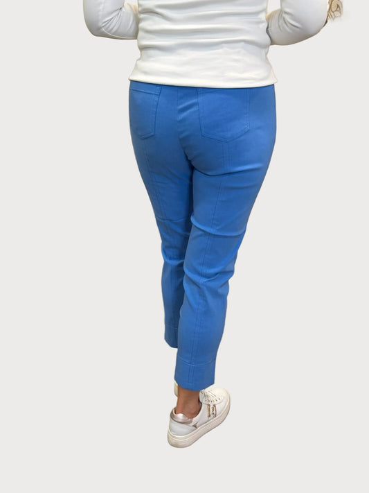 Robell Bella Azure Blue 7/8 Trousers