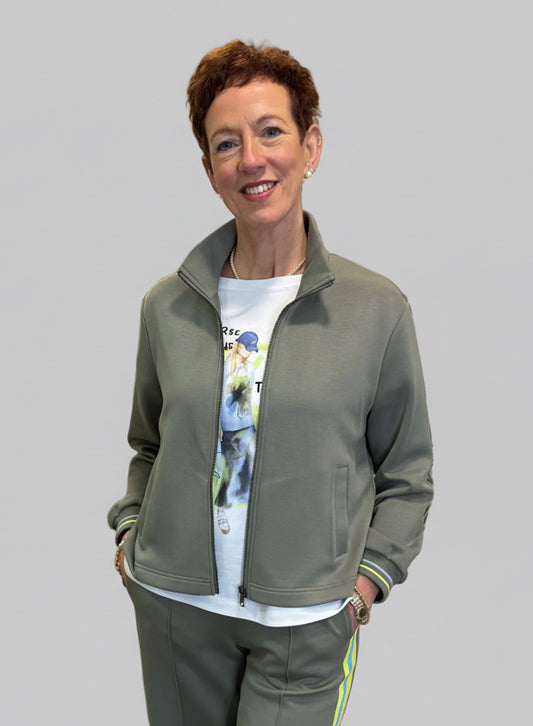 LeComte Casual Agave Green Jacket