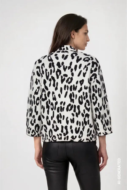Monari Leopard Print Jacket
