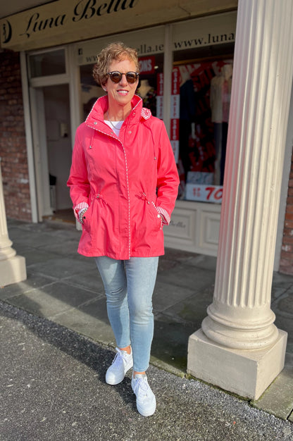 Coral Rain Jacket