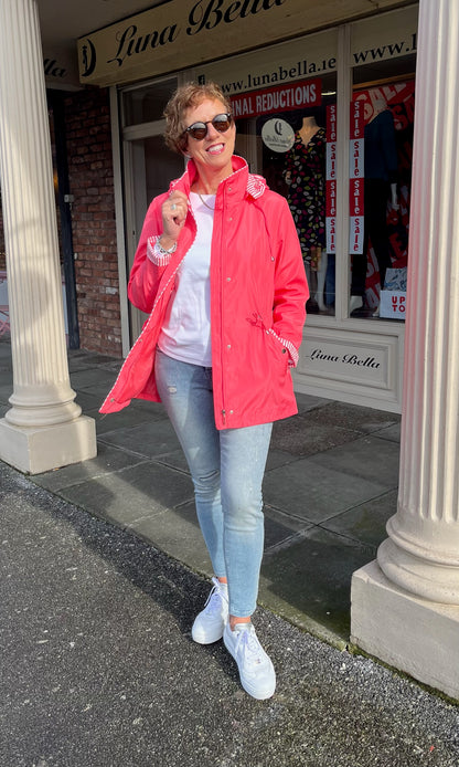 Coral Rain Jacket