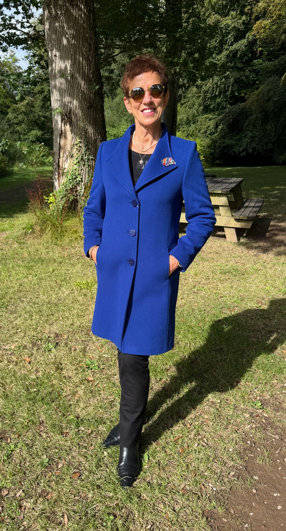 Christina Felix Royal Wool & Cashmere Long Coat