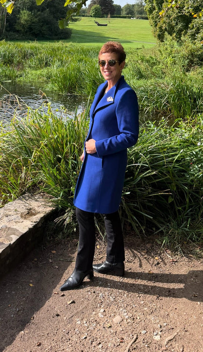 Christina Felix Royal Wool & Cashmere Long Coat