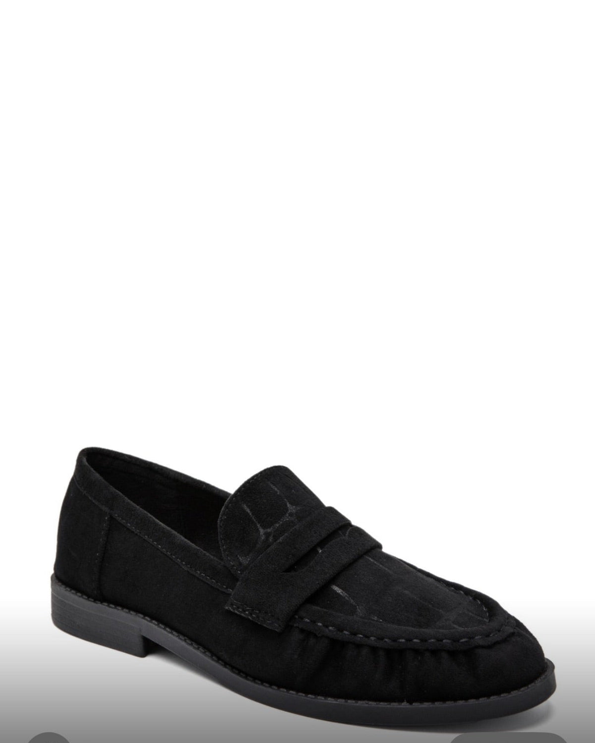 Black Suede Loafers