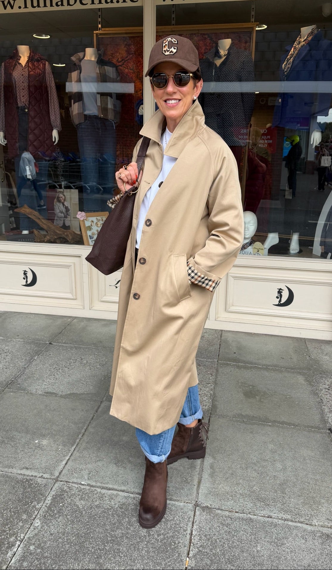 Beige Trench Coat