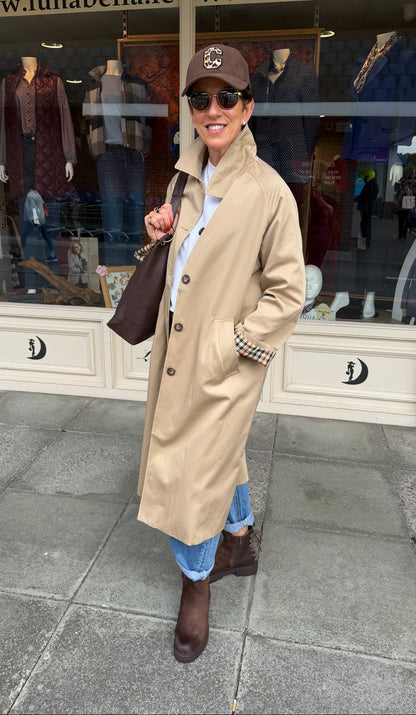 Beige Trench Coat