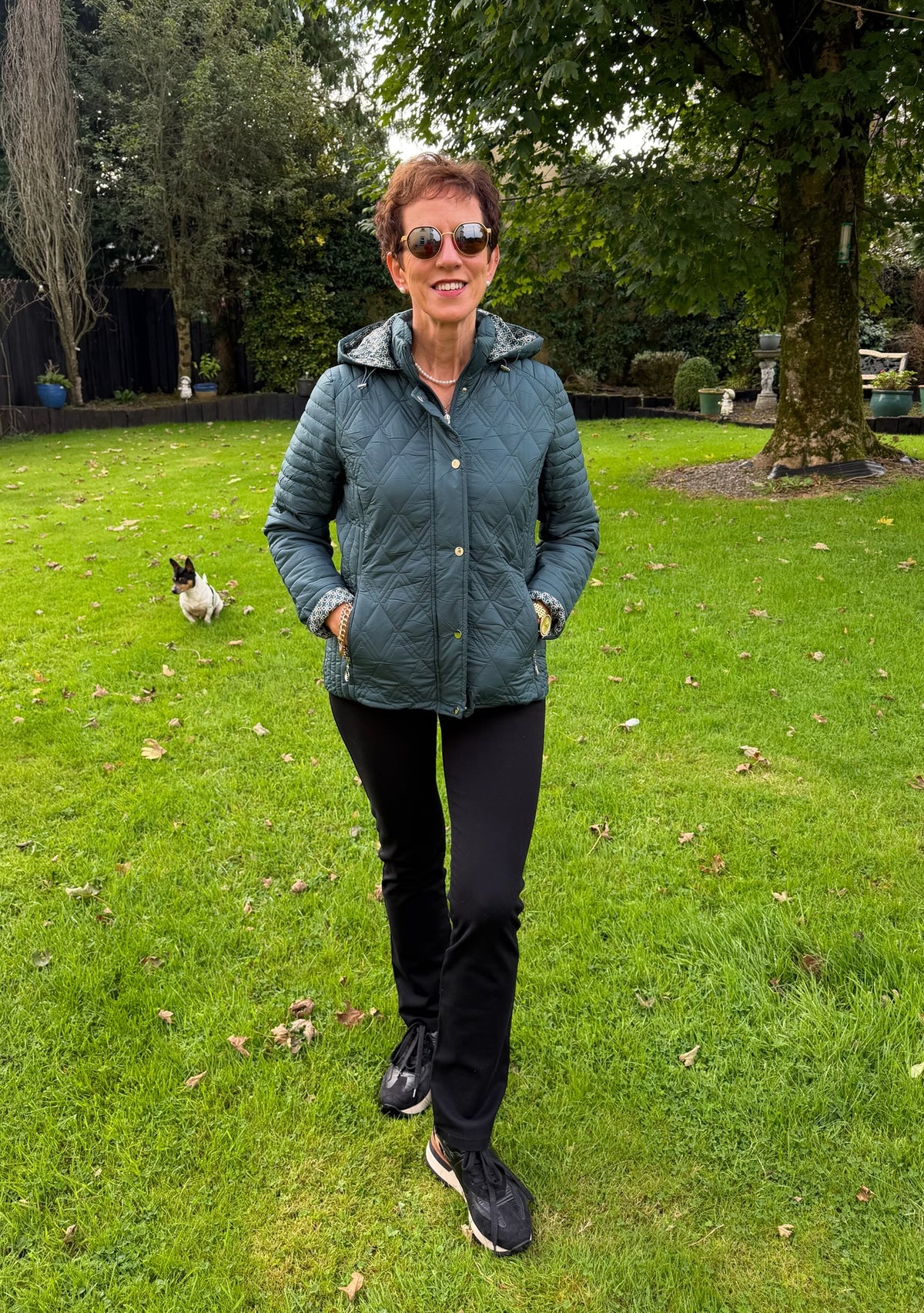 Teal Padded Jacket