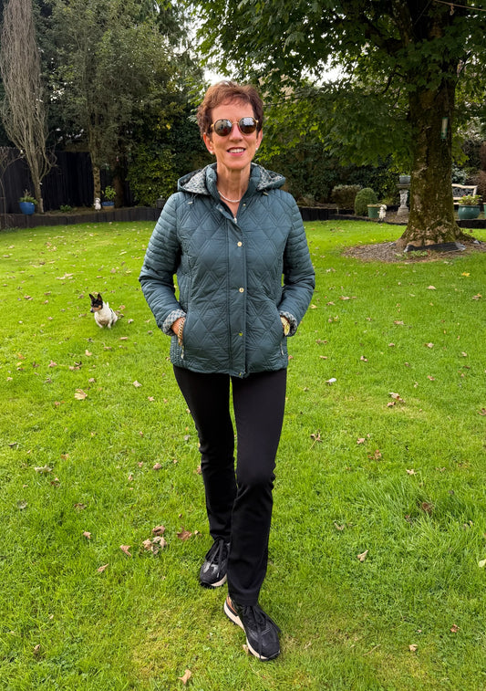 Teal Padded Jacket