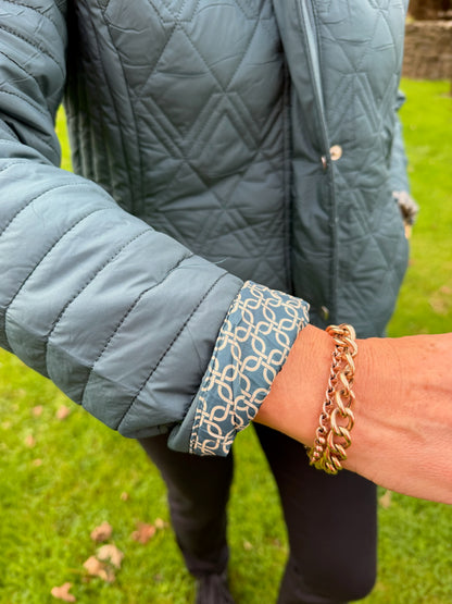 Teal Padded Jacket