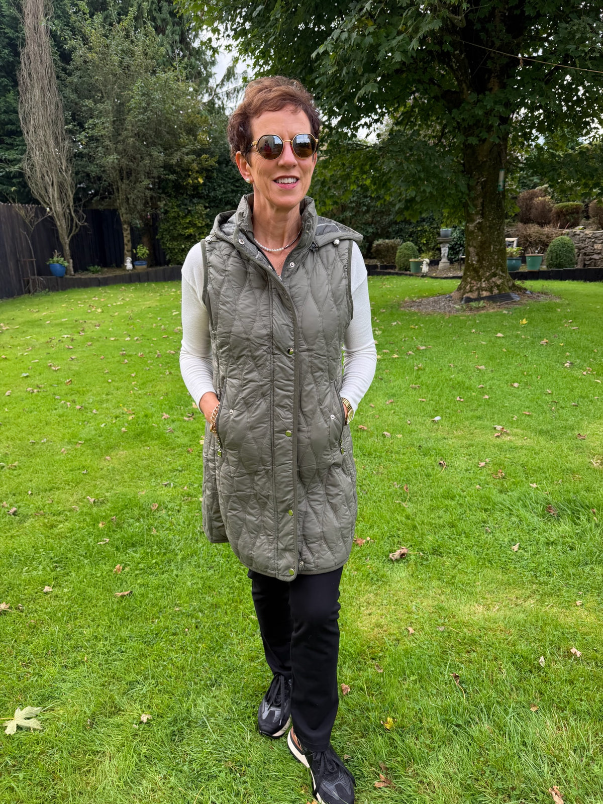 Khaki Padded Gilet