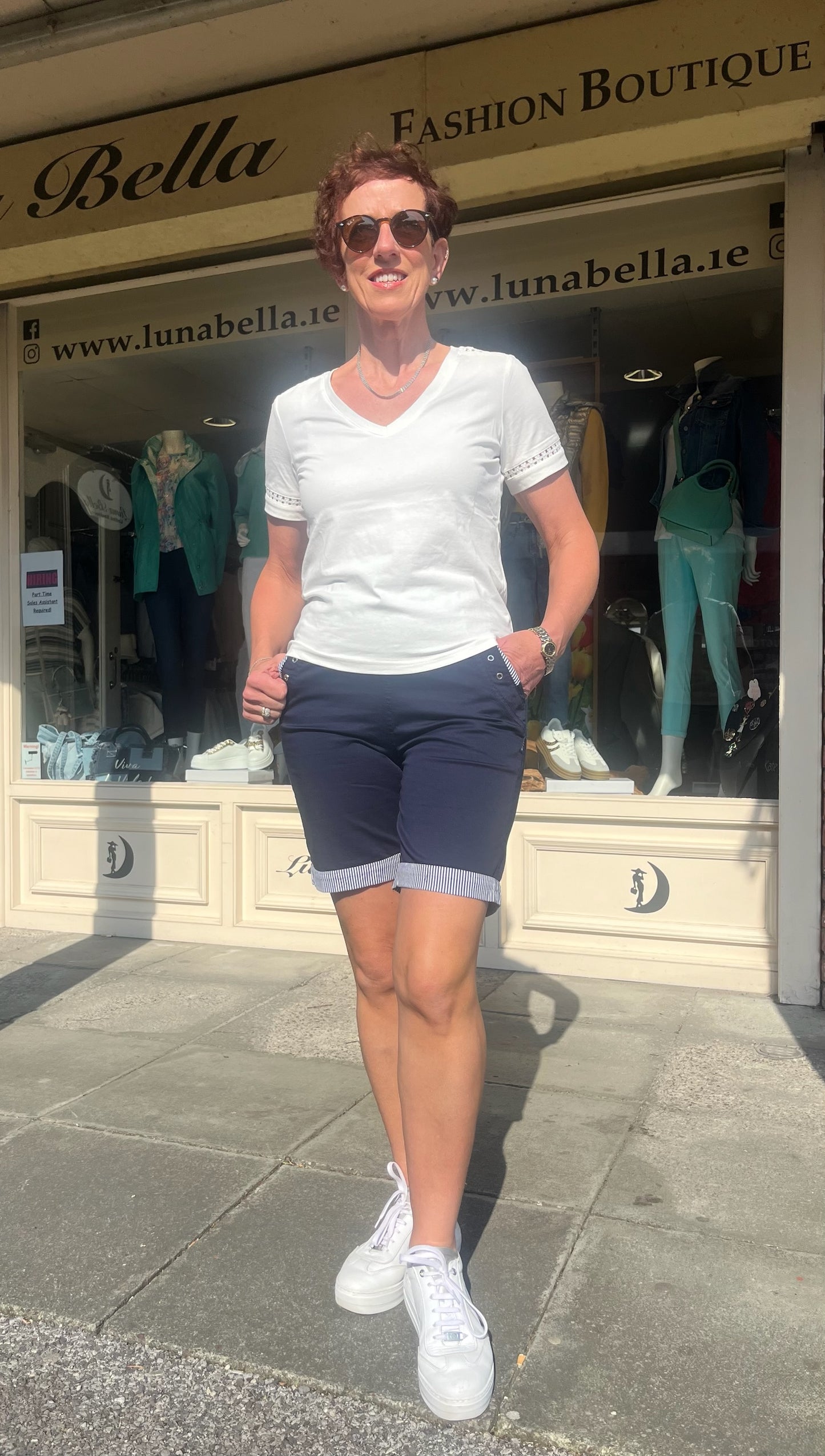 Navy Casual Shorts