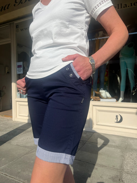 Navy Casual Shorts