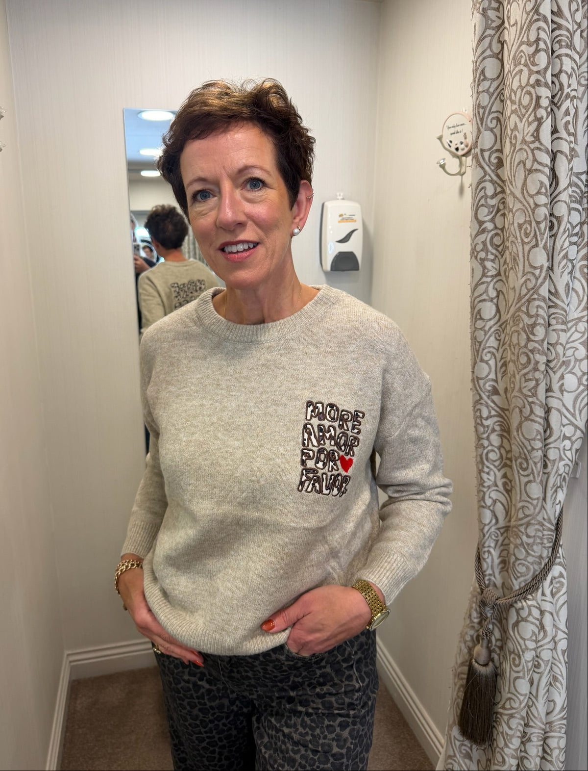 Ecru Amour Sweater