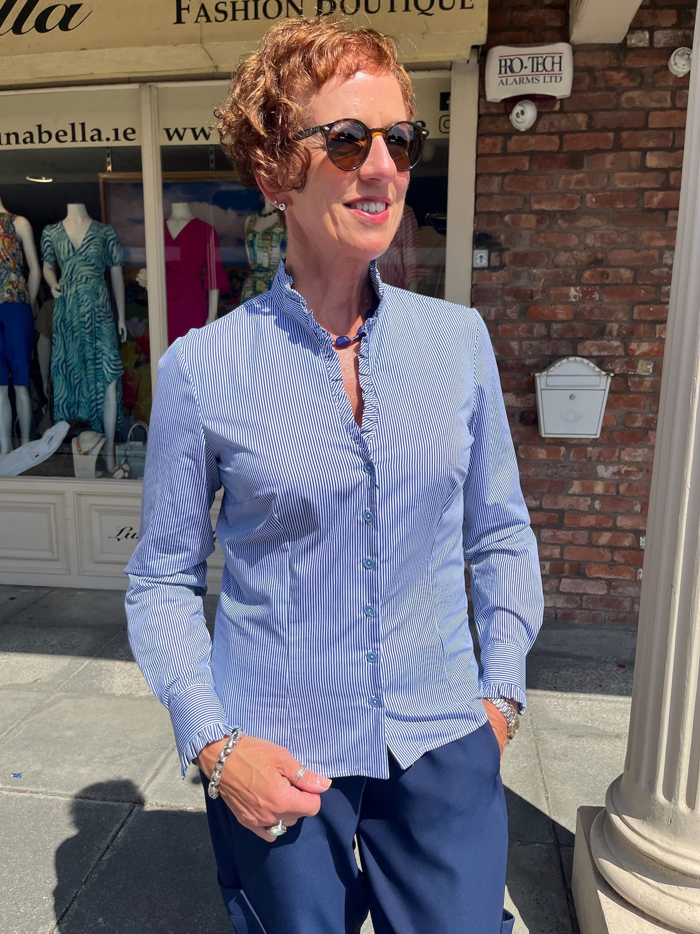 Bariloche Blue Sines Blouse