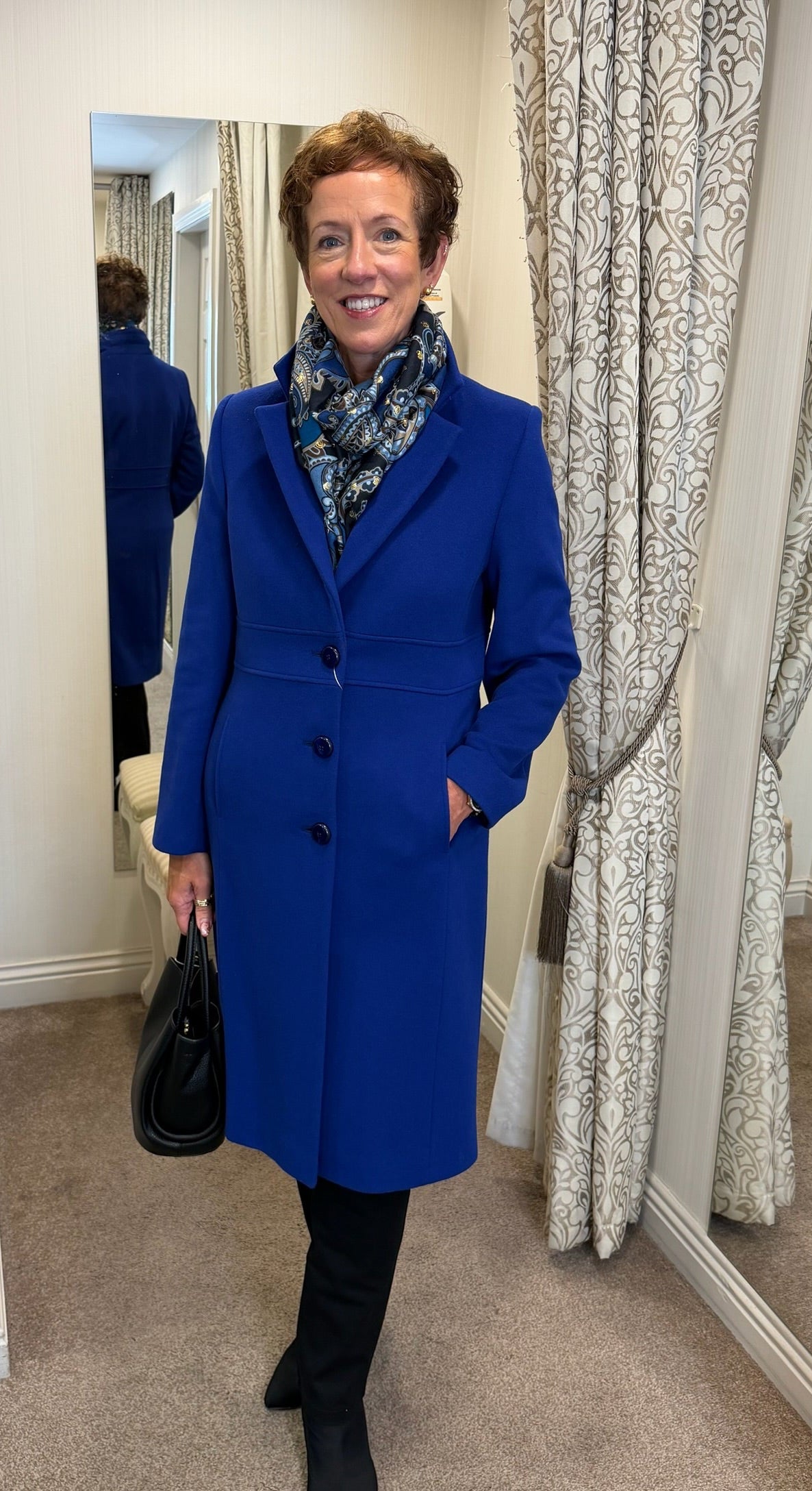 Christina Felix Royal Wool & Cashmere Long Coat