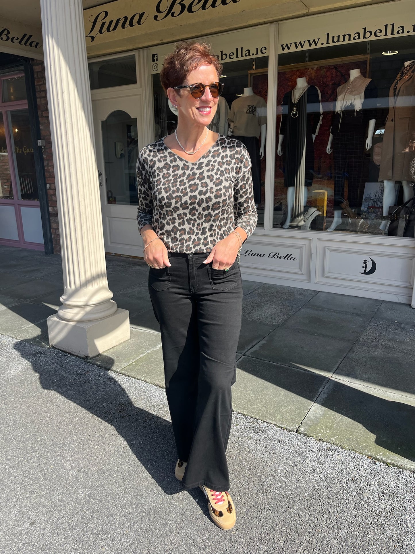 Leopard Print Top