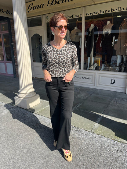 Leopard Print Top