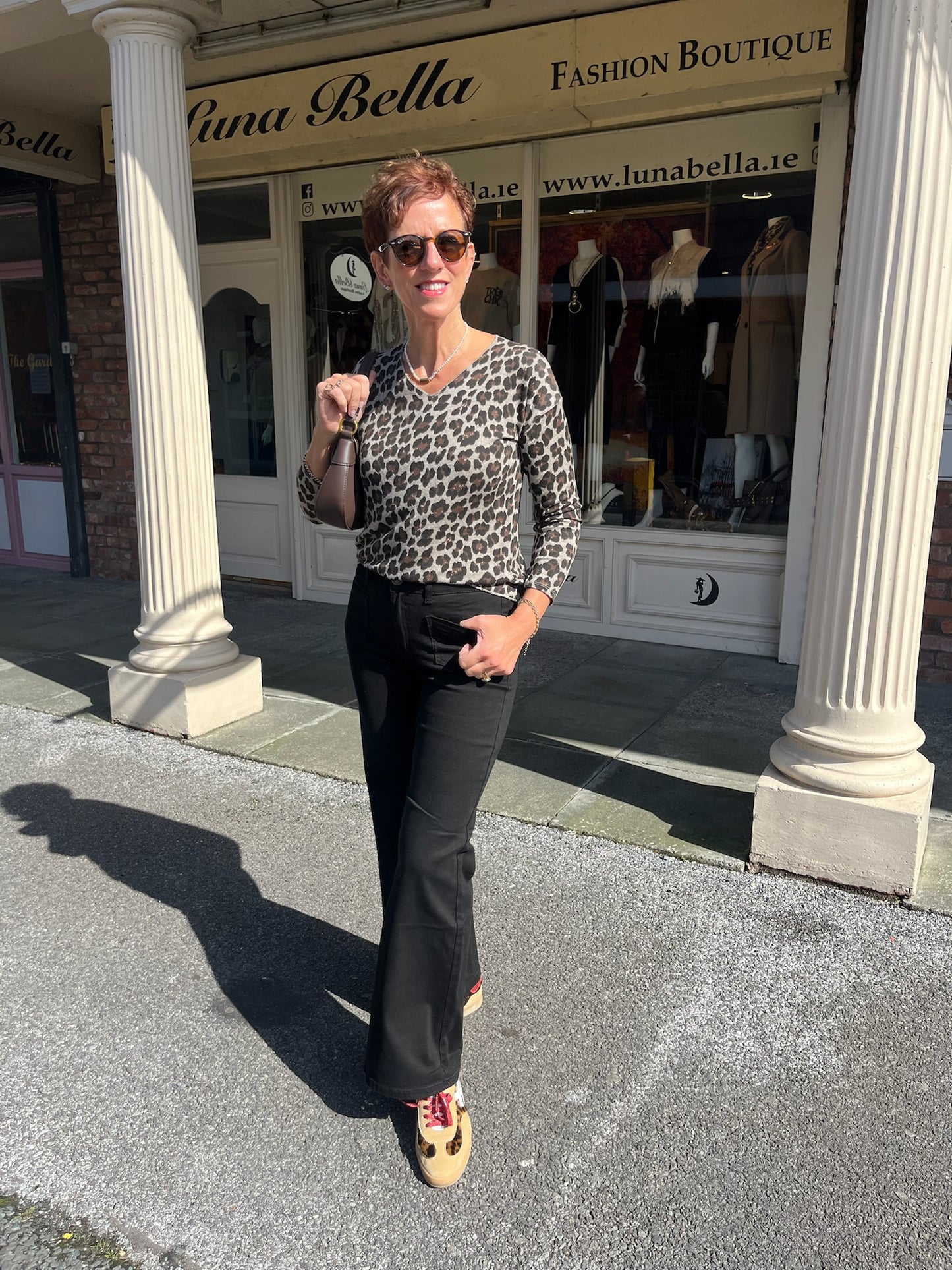 Leopard Print Top