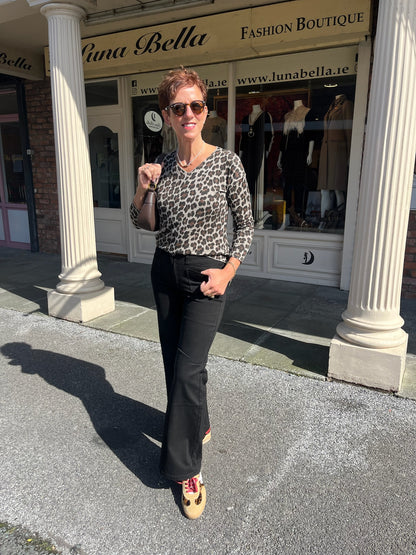 Leopard Print Top