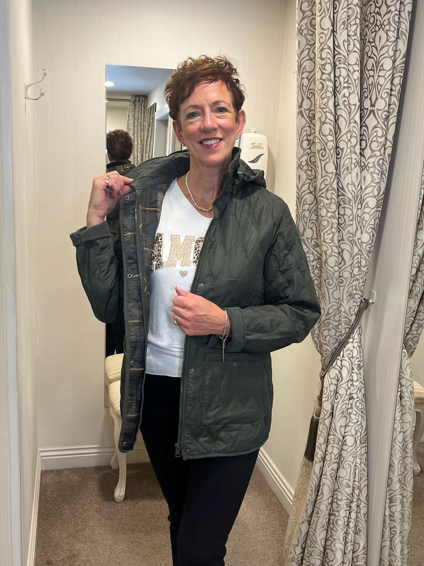 Forest Green Lightweight Padded Jacket