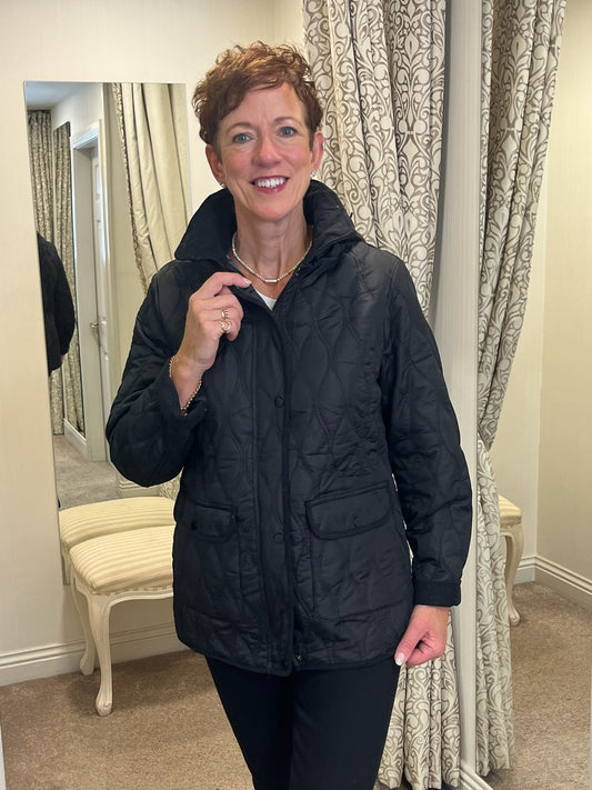 Black Lightweight Padded Jacket