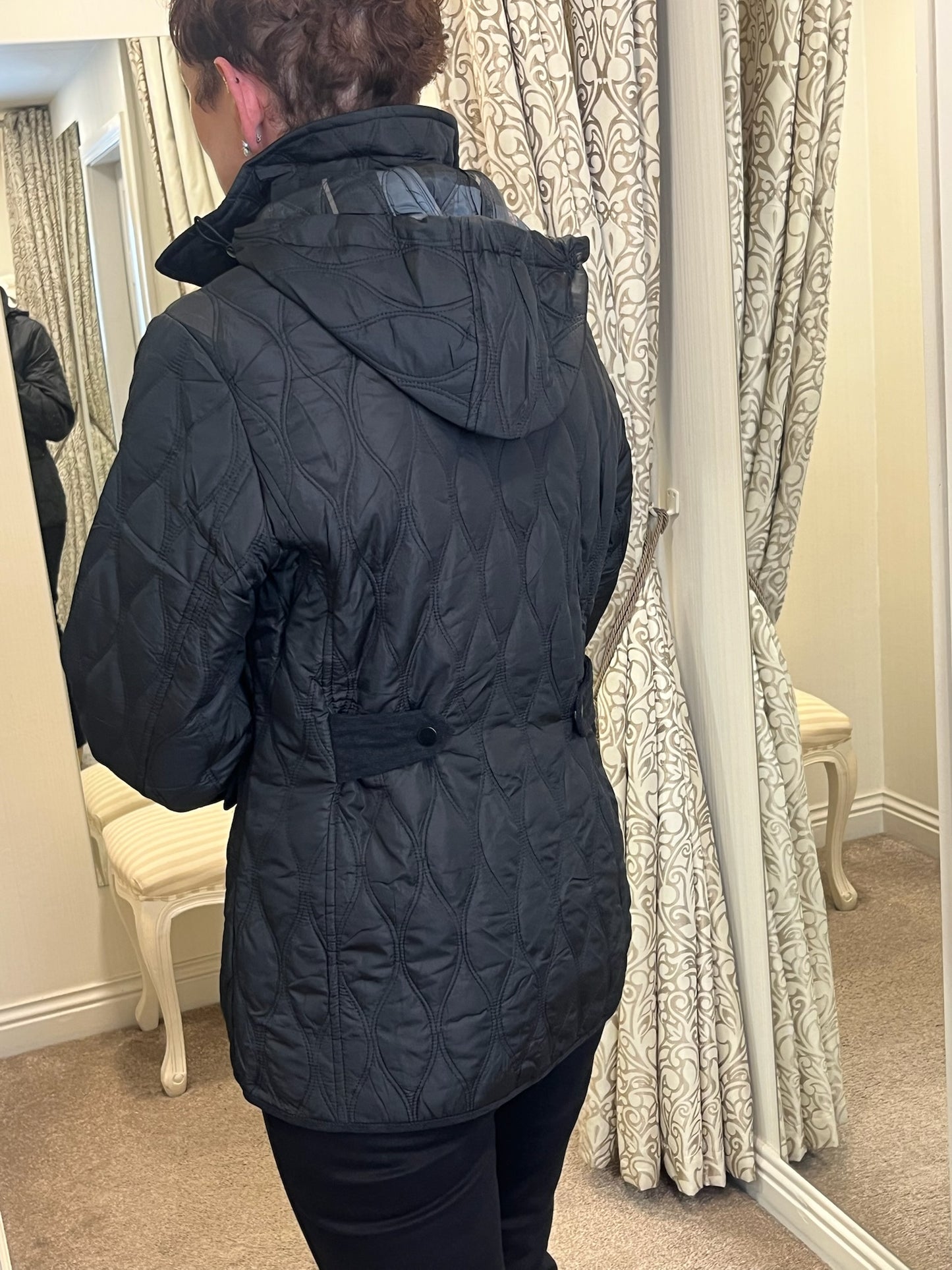 Black Lightweight Padded Jacket