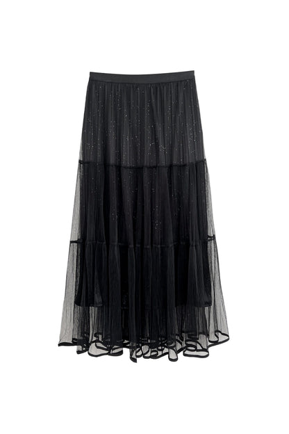 Black Tulle Skirt