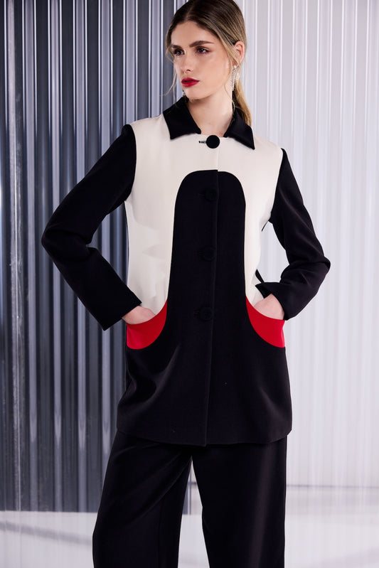 Kate Cooper Curved Panel Coat