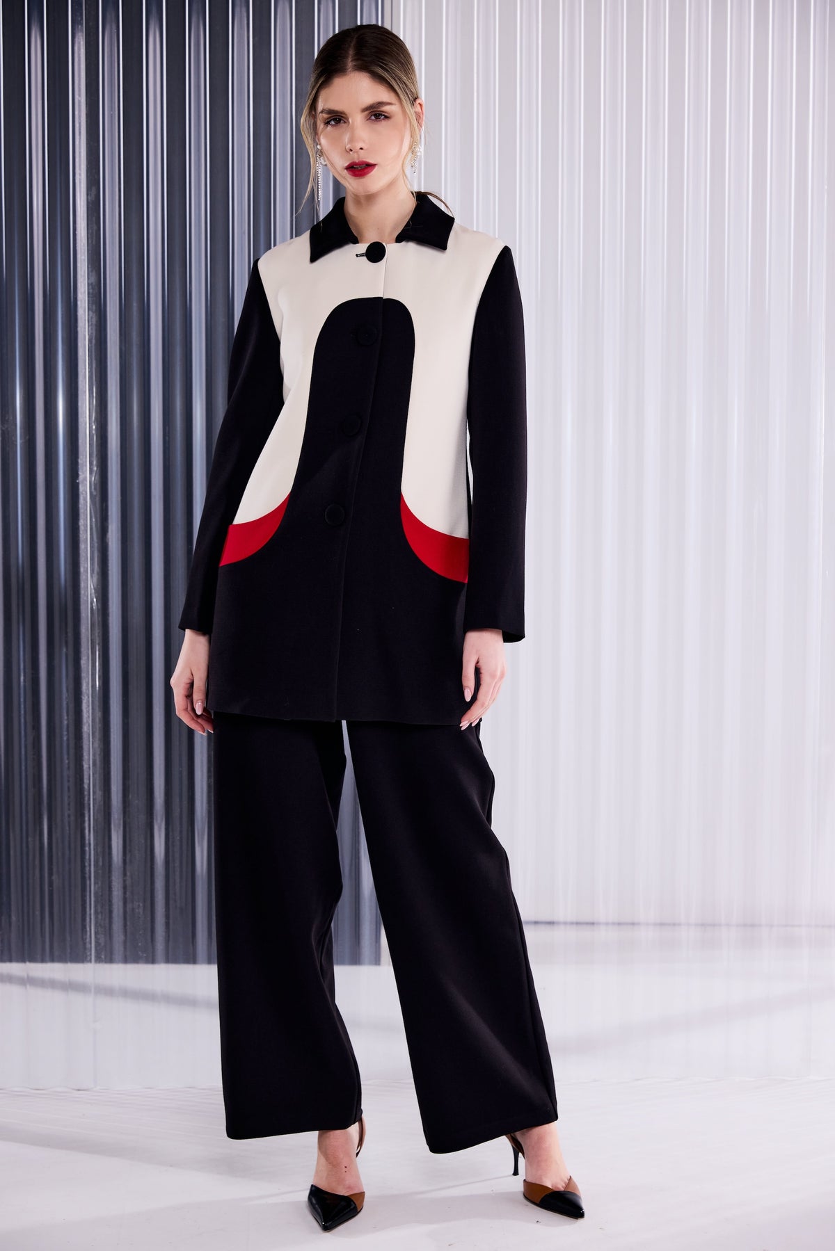 Kate Cooper Curved Panel Coat